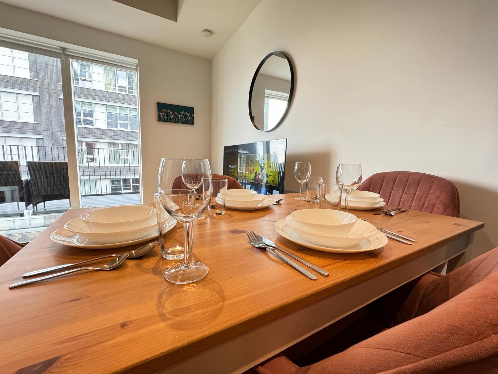 London Luxury Flat With Balcony, River View, O2 Arena, Excel, Canary Wharf, Station المظهر الخارجي الصورة