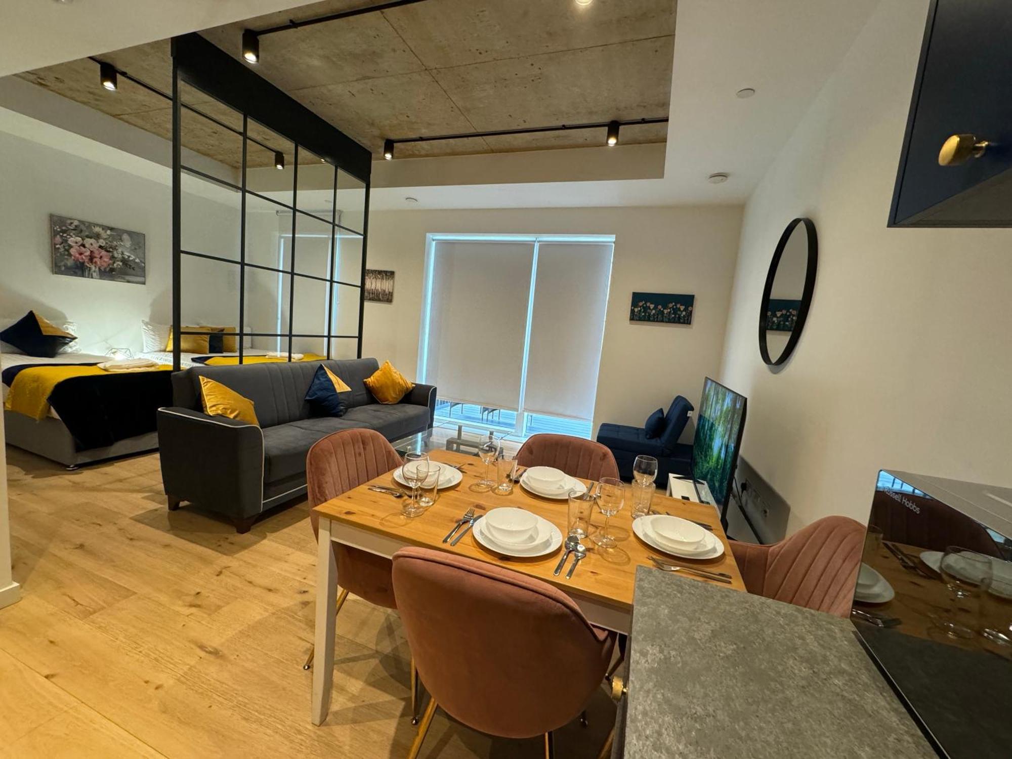 London Luxury Flat With Balcony, River View, O2 Arena, Excel, Canary Wharf, Station المظهر الخارجي الصورة